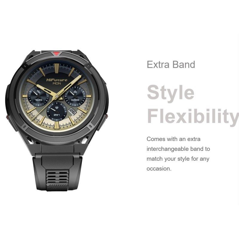 HiFuture Adventure GPS SmartWatch - ACTIVE Black Red — Buy in Cyprus with Fast Delivery