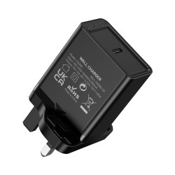 Vention Charger Wall - FADB0-UK - 20W 1xUSBC Black — Buy in Cyprus with Fast Delivery