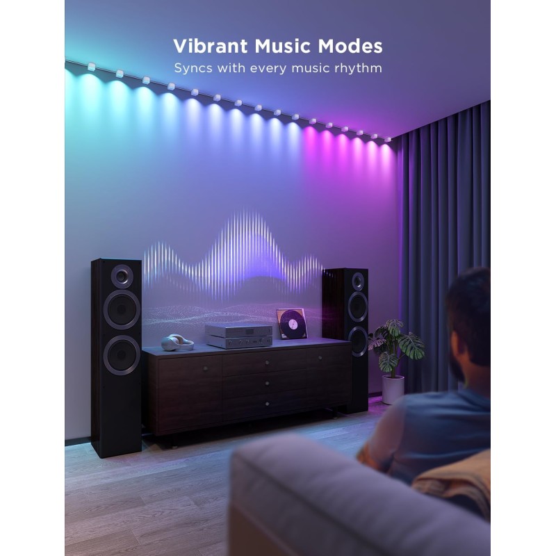 Govee RGBIC String Downlights - H608A - RGBIC String Downlights 5m — Buy in Cyprus with Fast Delivery