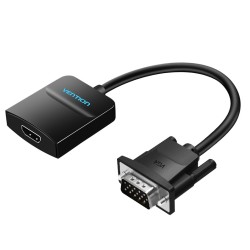 Vention Converter VGA+Audio to HDMI & USB Power - ACNBD - 0.5m — Buy in Cyprus with Fast Delivery
