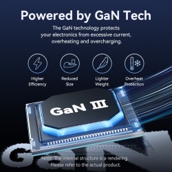 Vention Charger - FESB0-UK - Wall GaN 45W 2xUSBC Black — Buy in Cyprus with Fast Delivery