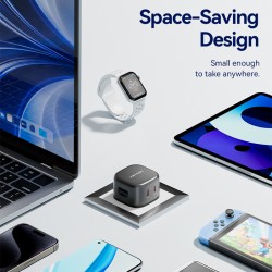 Vention Charger - FESB0-UK - Wall GaN 45W 2xUSBC Black — Buy in Cyprus with Fast Delivery