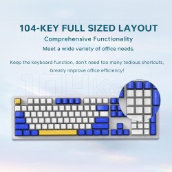 Thunderobot - K104 - Mechanical Gaming Keyboard 104 Brown Switch Keys — Buy in Cyprus with Fast Delivery