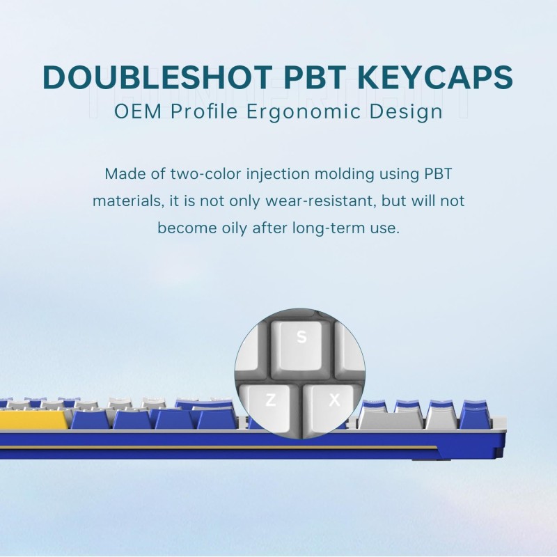 Thunderobot - K104 - Mechanical Gaming Keyboard 104 Brown Switch Keys — Buy in Cyprus with Fast Delivery