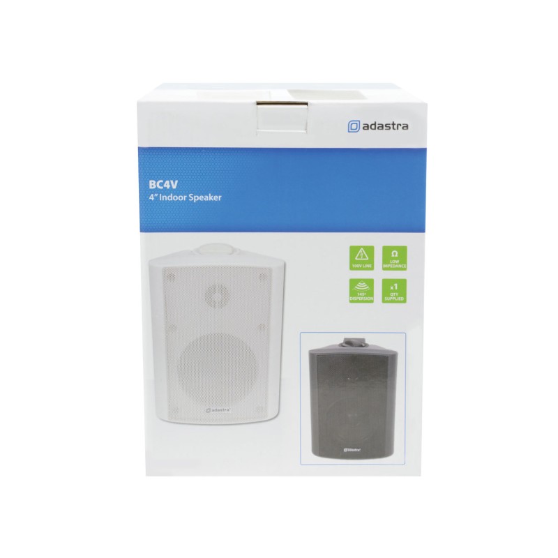 Adastra BC4V 4'' 20W Speakers - 952.713UK - Black — Buy in Cyprus with Fast Delivery