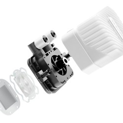 be quiet! Light Loop 360mm White - BW023 - 360mm AIO CPU Liquid Cooler, White, 3x120mm ARGB PWM Fans