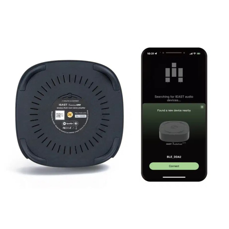 iEast PRO Amplifier - AMP80v2 - Wireless Multi-Room Stereo Amplifier 2x80W@4ohms — Buy in Cyprus with Fast Delivery