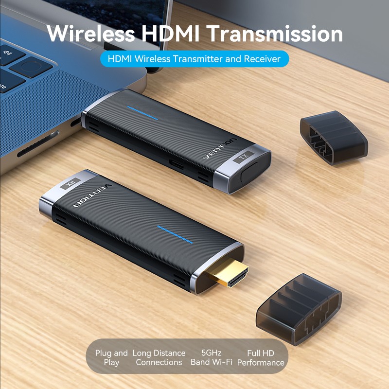 Vention HDMI Wireless Transmitter-Receiver Kit - ADCB0 - 5GHz 1080p — Buy in Cyprus with Fast Delivery