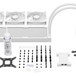 be quiet! Light Loop 360mm White - BW023 - 360mm AIO CPU Liquid Cooler, White, 3x120mm ARGB PWM Fans