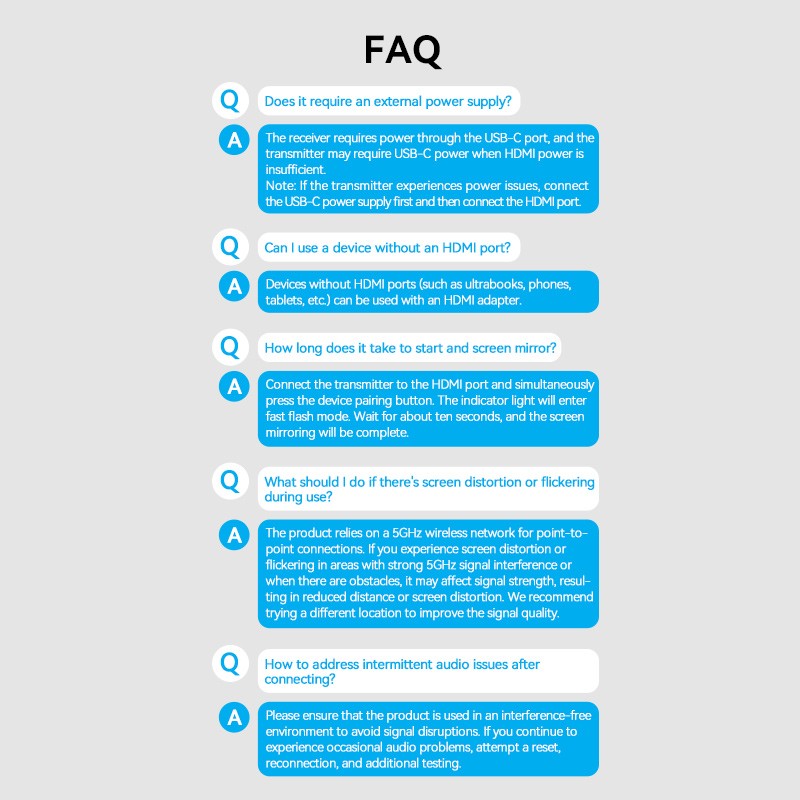 Vention HDMI Wireless Transmitter-Receiver Kit - ADCB0 - 5GHz 1080p — Buy in Cyprus with Fast Delivery