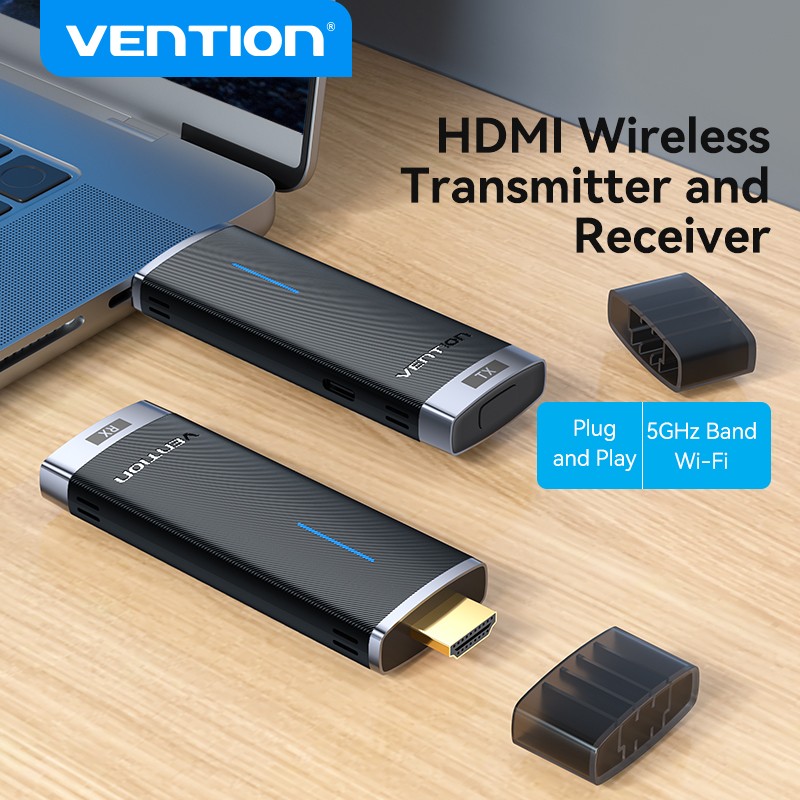 Vention HDMI Wireless Transmitter-Receiver Kit - ADCB0 - 5GHz 1080p — Buy in Cyprus with Fast Delivery