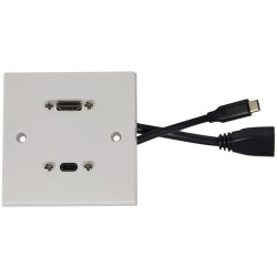 AV:Link Wall Plate - 122.387UK - USB-C HDMI 8K — Buy in Cyprus with Fast Delivery