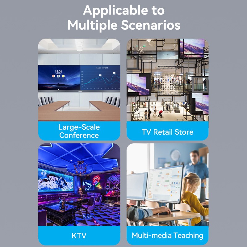 Vention HDMI Splitter - AKQB0-UK - 8-Port 4K 1.4 with UK PSU — Buy in Cyprus with Fast Delivery