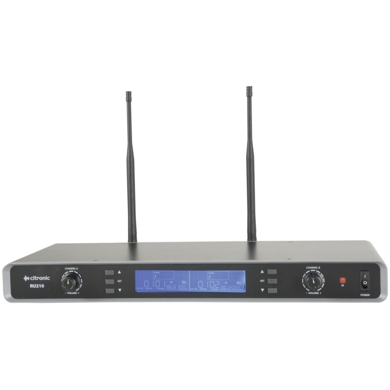 Citronic Dual Multi-UHF Handheld 171.970UK - RU210-H - 171.970UK — Buy in Cyprus with Fast Delivery