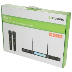 Citronic Dual Multi-UHF Handheld 171.970UK - RU210-H - 171.970UK — Buy in Cyprus with Fast Delivery