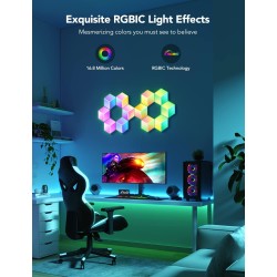 Govee Gaming Wall Glide Hexa Pro Light Panels - H6066 - 10pack — Buy in Cyprus with Fast Delivery