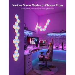 Govee Gaming Wall Glide Hexa Pro Light Panels - H6066 - 10pack — Buy in Cyprus with Fast Delivery