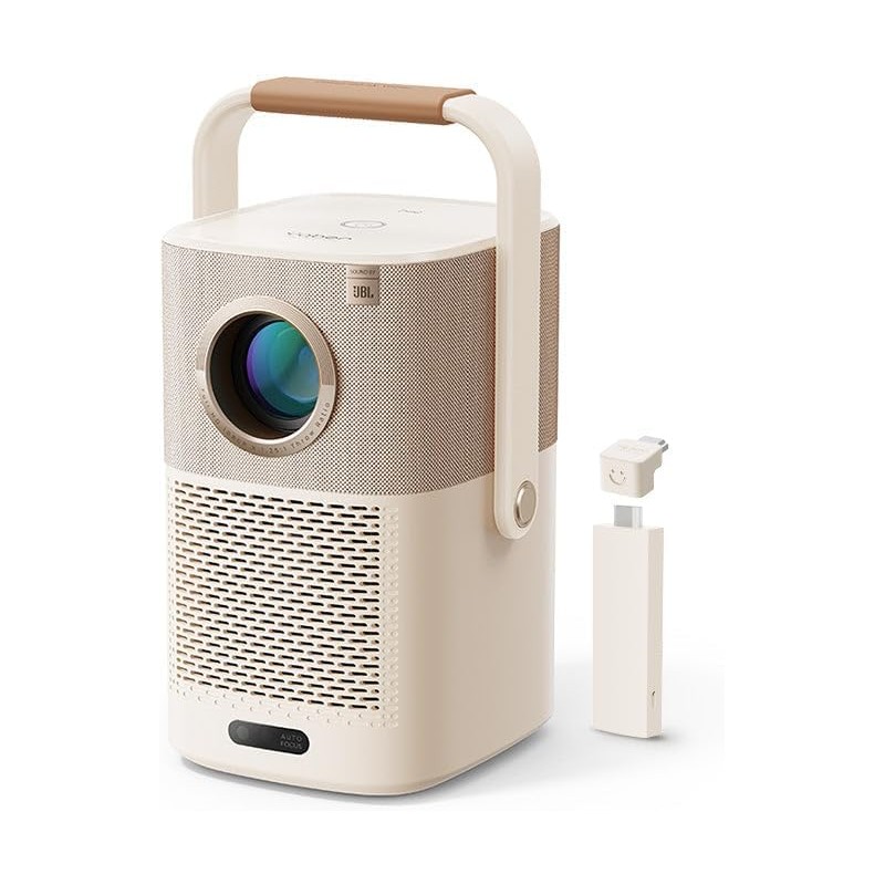 Yaber Portable Outdoor Projector - T2 Plus - Full HD, WiFi6, BT, 450 ANSI, JBL Sound, Smart TV, Auto Focus