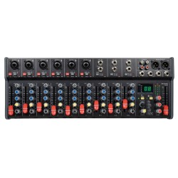 Citronic 9ch Mixer with DSP BT 4U Rack Mountable 170.809UK - CSR-63 - 9ch Mixer with DSP BT 4U Rack Mountable 170.809UK