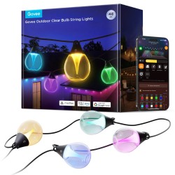 Govee Outdoor Smart String Lights - H7025CB1 - RGBICW — Buy in Cyprus with Fast Delivery