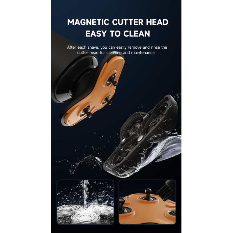 Enchen Shaver - X8S-C - 5-in-1 Grooming Kit USB-C 600mAh — Buy in Cyprus with Fast Delivery