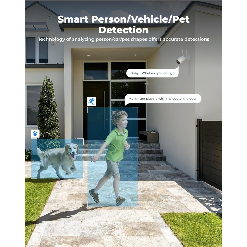 Reolink WIFI Outdoor Camera - RLC-810WA - WIFI Outdoor Camera 8MP — Buy in Cyprus with Fast Delivery