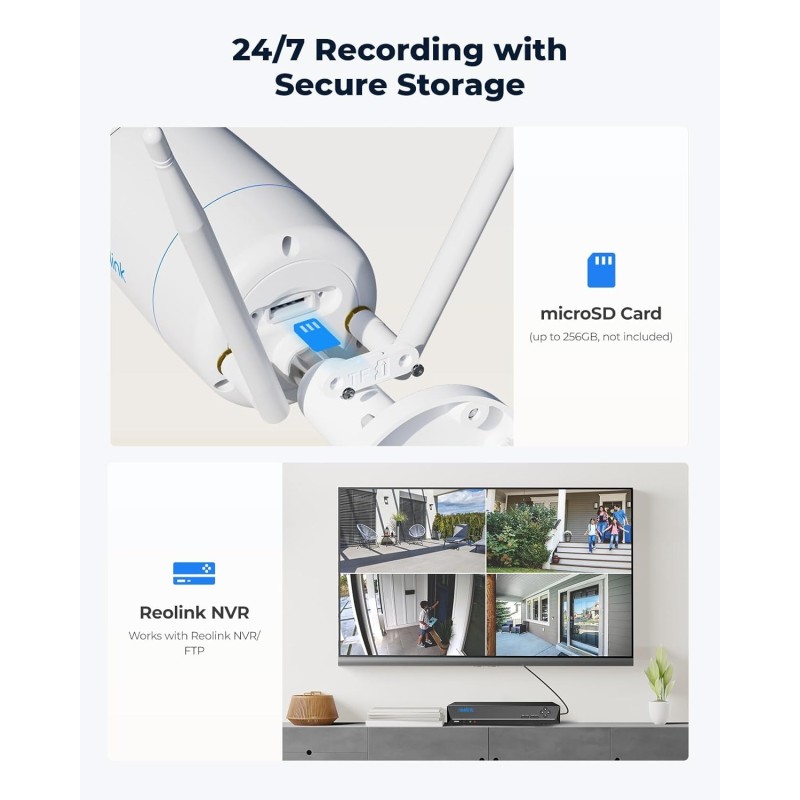 Reolink WIFI Outdoor Camera - RLC-810WA - WIFI Outdoor Camera 8MP — Buy in Cyprus with Fast Delivery