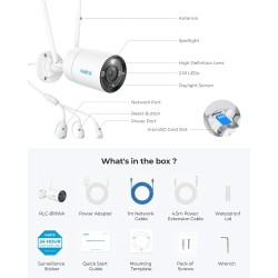 Reolink WIFI Outdoor Camera - RLC-810WA - WIFI Outdoor Camera 8MP — Buy in Cyprus with Fast Delivery