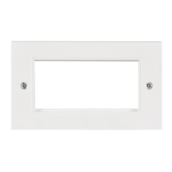 AV:Link Wall Plate Frame Double 4 Modules - 122.505UK - Wall Plate Frame Double 4 Modules — Buy in Cyprus with Fast Delivery