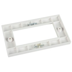 AV:Link Wall Plate Frame Double 4 Modules - 122.505UK - Wall Plate Frame Double 4 Modules — Buy in Cyprus with Fast Delivery