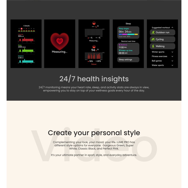 HiFuture Fashion SmartWatch Titanium - LUME PRO - Titanium — Buy in Cyprus with Fast Delivery