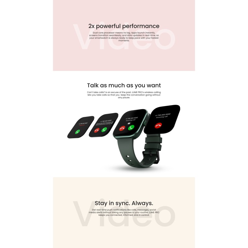 HiFuture Fashion SmartWatch Titanium - LUME PRO - Titanium — Buy in Cyprus with Fast Delivery