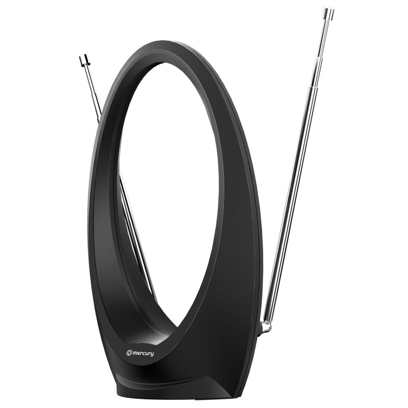 Mercury Active Loop Type Indoor TV Antenna - ST36P - UHF FM 6dB 120.507UK — Buy in Cyprus with Fast Delivery