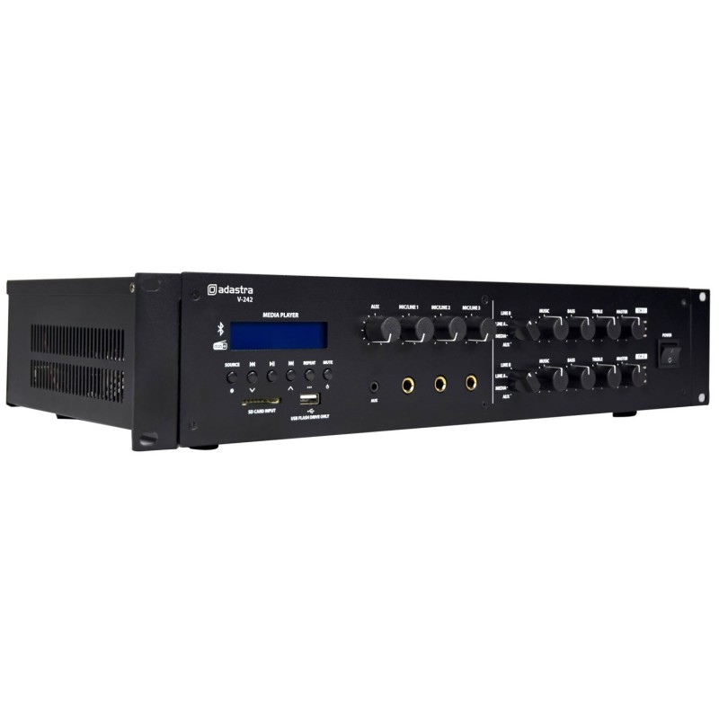 Adastra V-242 100V Amplifier - 953.252UK - 2x240W FM USB SD BT — Buy in Cyprus with Fast Delivery