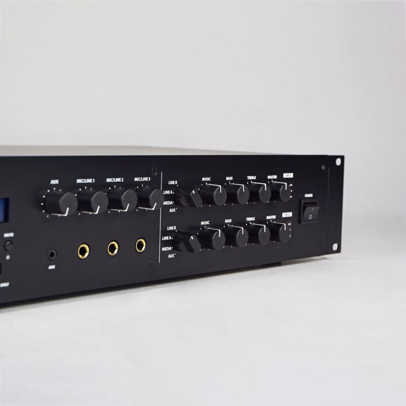 Adastra V-242 100V Amplifier - 953.252UK - 2x240W FM USB SD BT — Buy in Cyprus with Fast Delivery