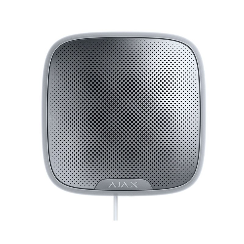 AJAX FIBRA StreetSiren - White, Requires License — Buy in Cyprus with Fast Delivery