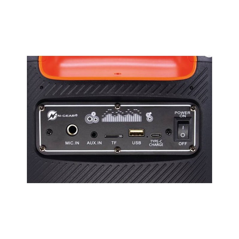 N-Gear FLASHBANGER Karaoke Speaker - 606 - BT USB with 1x Wireless Microphone — Buy in Cyprus with Fast Delivery