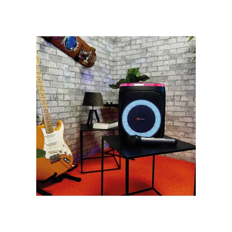 N-Gear FLASHBANGER Karaoke Speaker - 606 - BT USB with 1x Wireless Microphone — Buy in Cyprus with Fast Delivery