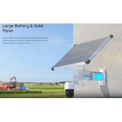Reolink Outdoor Battery Camera - BP4G - 4K Trackmix LTE With Solar Panel Plus (G790) (Hard Bundle)