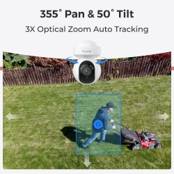 Reolink WIFI Outdoor PTZ Camera 5MP 3x Optical Zoom E1 Outdoor - E540 - E1 Outdoor — Buy in Cyprus with Fast Delivery