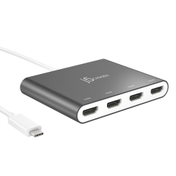 j5create Converter USB-C to 4-Port HDMI Multi-Monitor - JCA366 - Converter USB-C to 4-Port HDMI Multi-Monitor