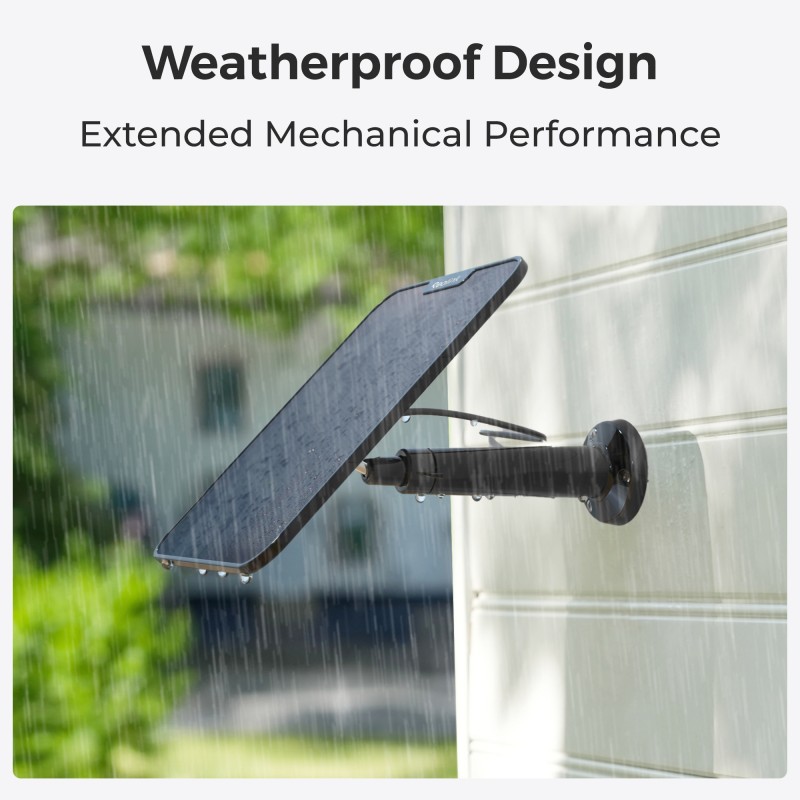 Reolink BPS Solar Panel 2 for Reolink Battery Cameras - Black 6W (Type C) — Buy in Cyprus with Fast Delivery