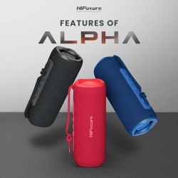 HiFuture Portable BT Speaker - ALPHA - IPX7 20W Blue — Buy in Cyprus with Fast Delivery