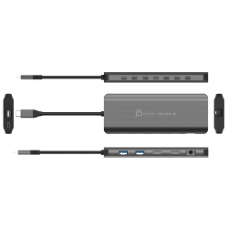 j5create Dock USB-C Dual Display 4K MST - JCD398 - MacBookM3 HDMI RJ45 USB Audio PD — Buy in Cyprus with Fast Delivery