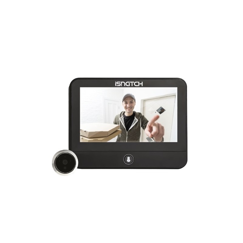 GBC HeyDoor Smart WiFi Peephole with Monitor - 4.3'' - 4.3'' monitor — Buy in Cyprus with Fast Delivery