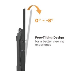 Brateck TV Mount - LP72-44T - 40x40 Tilt 75kg — Buy in Cyprus with Fast Delivery