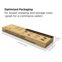 Brateck TV Mount - LP72-44T - 40x40 Tilt 75kg — Buy in Cyprus with Fast Delivery