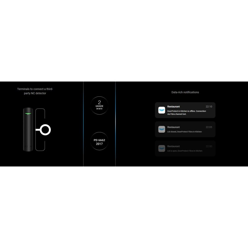 AJAX FIBRA DoorProtect - G3 - White — Buy in Cyprus with Fast Delivery