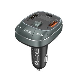 Vention Car FM Transmitter, USB Music Player & Charger - FFLB0 - 3xUSB 30W 18W 5W — Buy in Cyprus with Fast Delivery