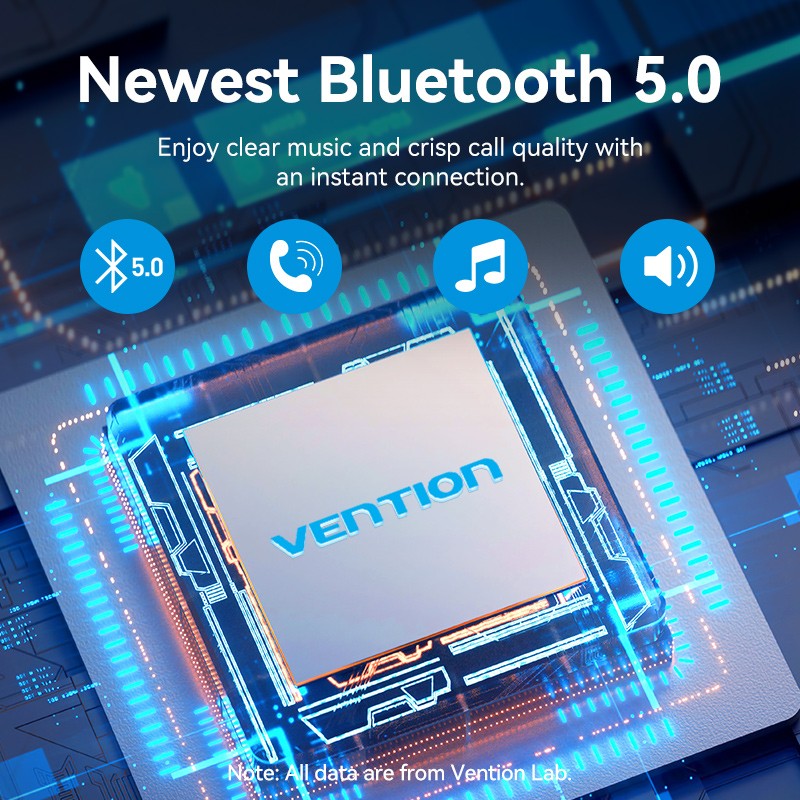 Vention Car FM Transmitter, USB Music Player & Charger - FFLB0 - 3xUSB 30W 18W 5W — Buy in Cyprus with Fast Delivery